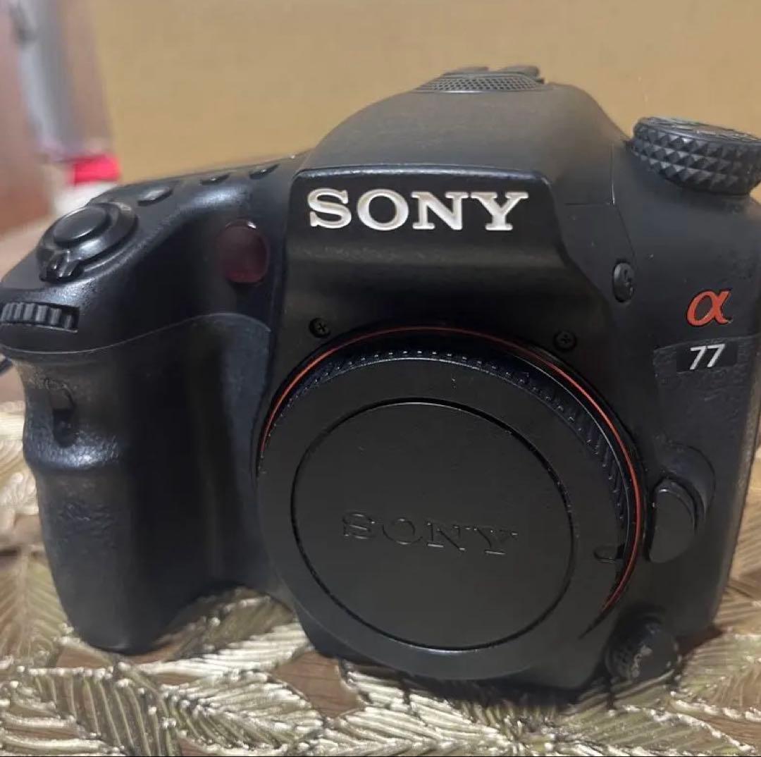 マッシー✴︎SONY一眼レフカメラお得セット/バッグレンズ/ソニーα77