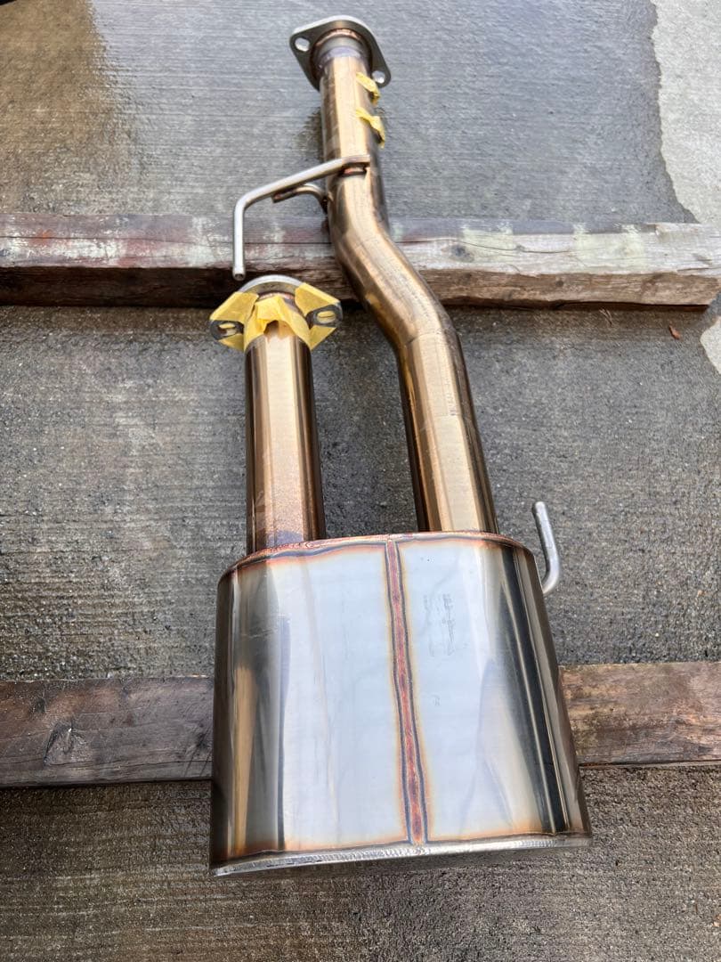 プラド150後期　センターサイドマフラー　ディーゼル車用　引き取り歓迎