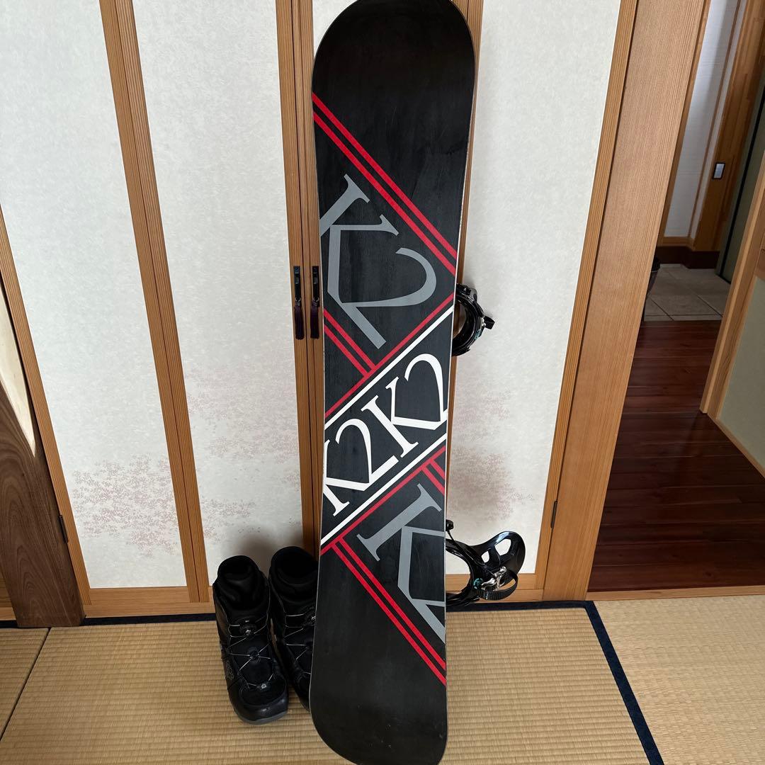 k2スノーボード、ビンディング 、ブーツセット