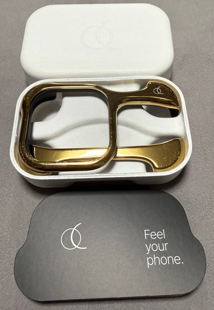 【ゴールド】ArcPulse iPhone16Pro Maxバンパー