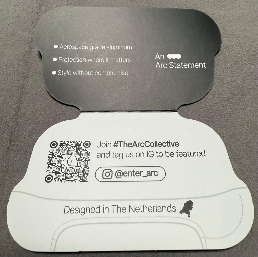 【ゴールド】ArcPulse iPhone16Pro Maxバンパー