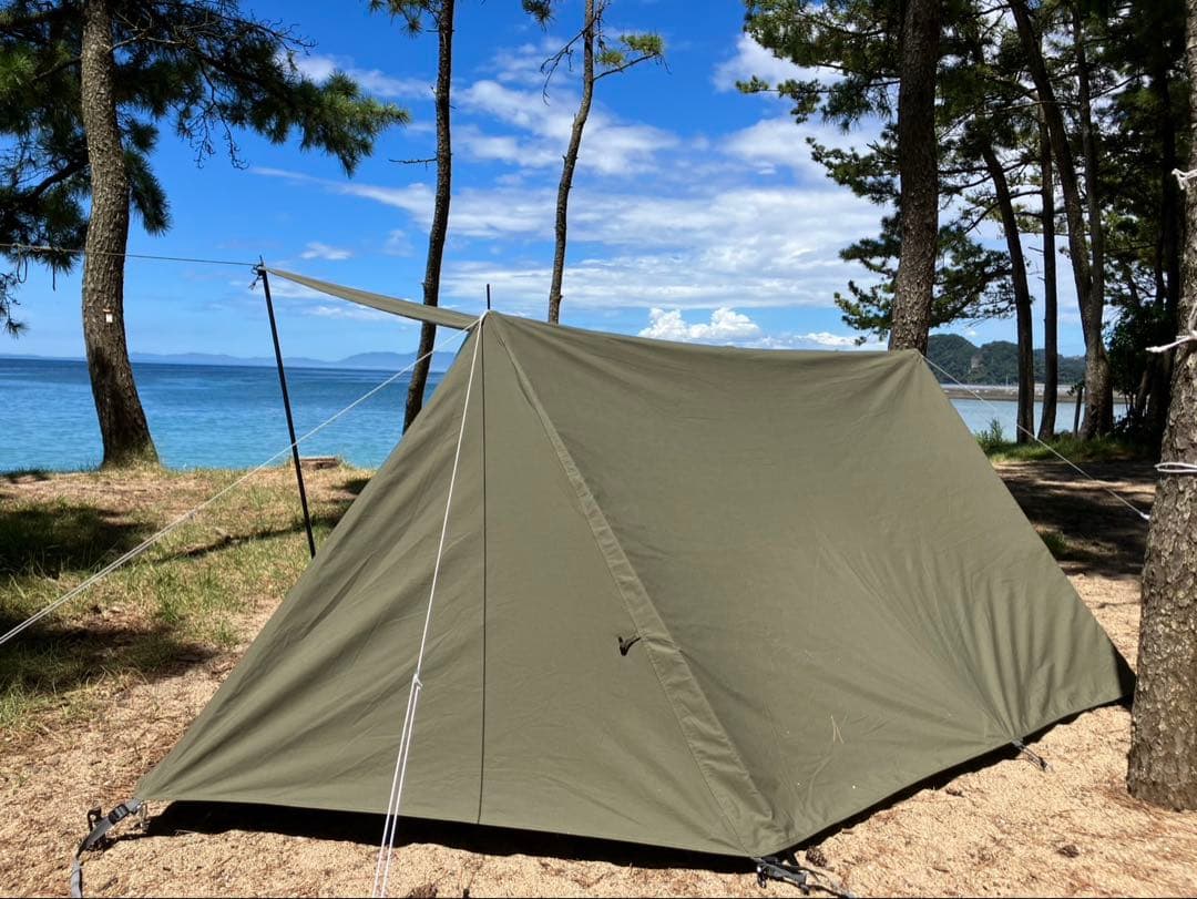 BUNDOK(バンドック) ソロベース BDK-79TC+フタ又ポール2本セット