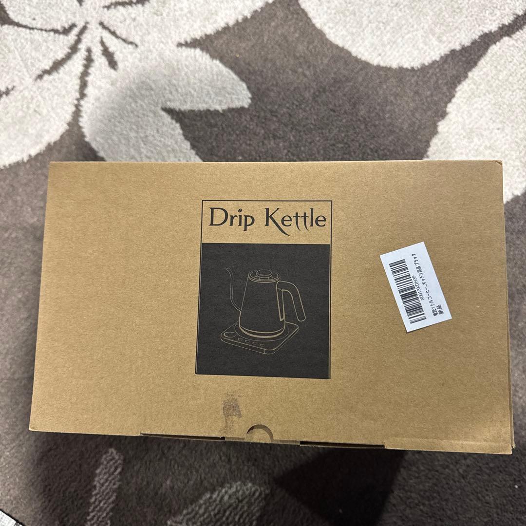 新品未使用 電気ケトル コーヒー HAGOOGI 電気ポット 黒 1.0L