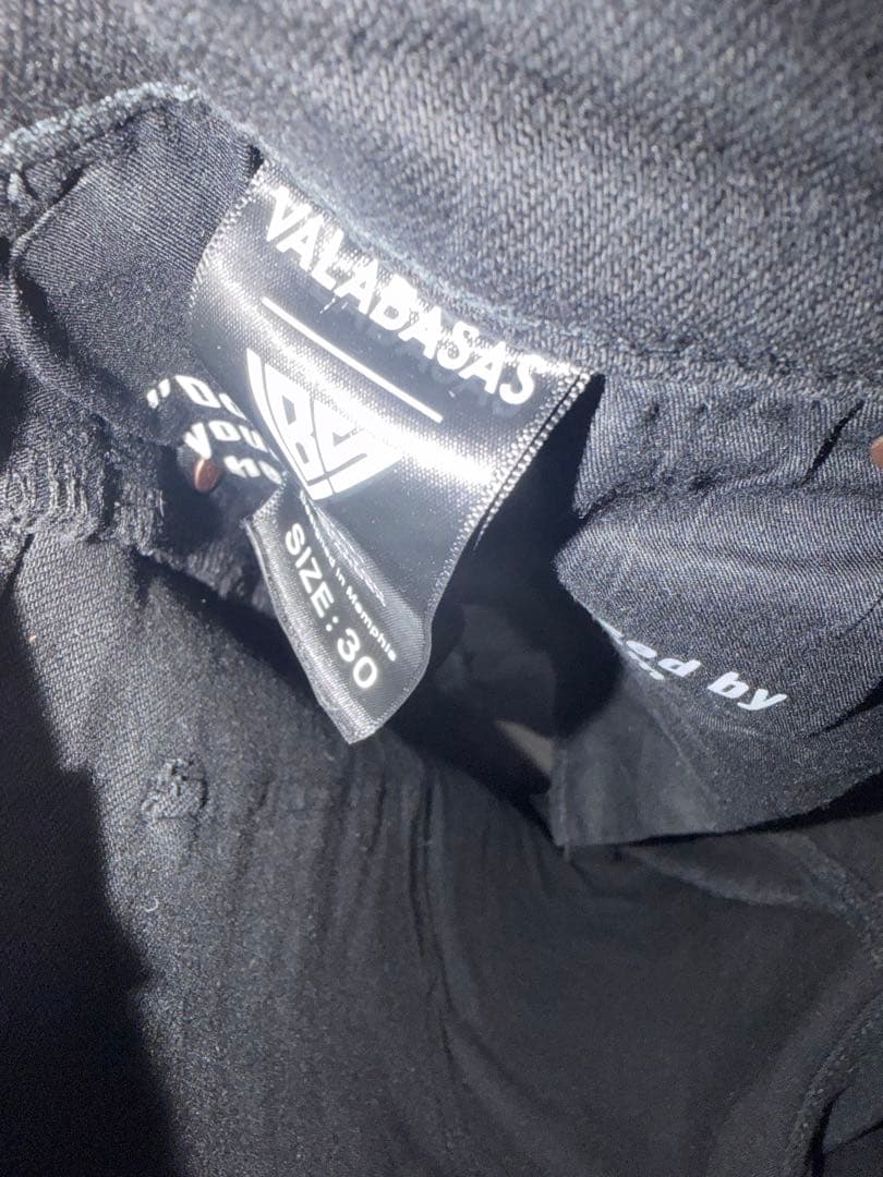 VALABASAS 黒 フレアデニム size30