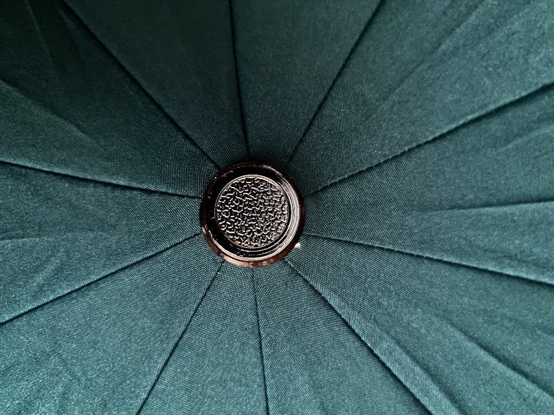 【英国ブランド】FOX UMBRELLAS　折り畳み傘　木製ハンドル