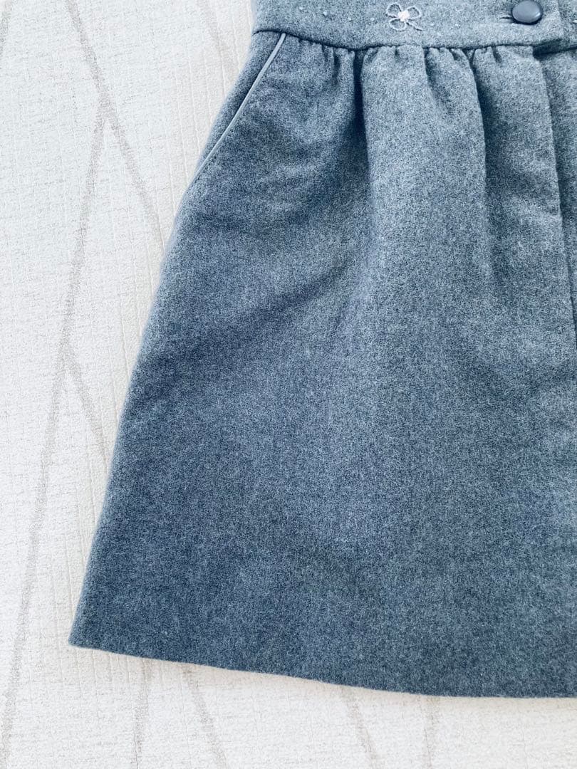 ファミリア ワンピース　ボレロ　アンサンブル　お受験　90