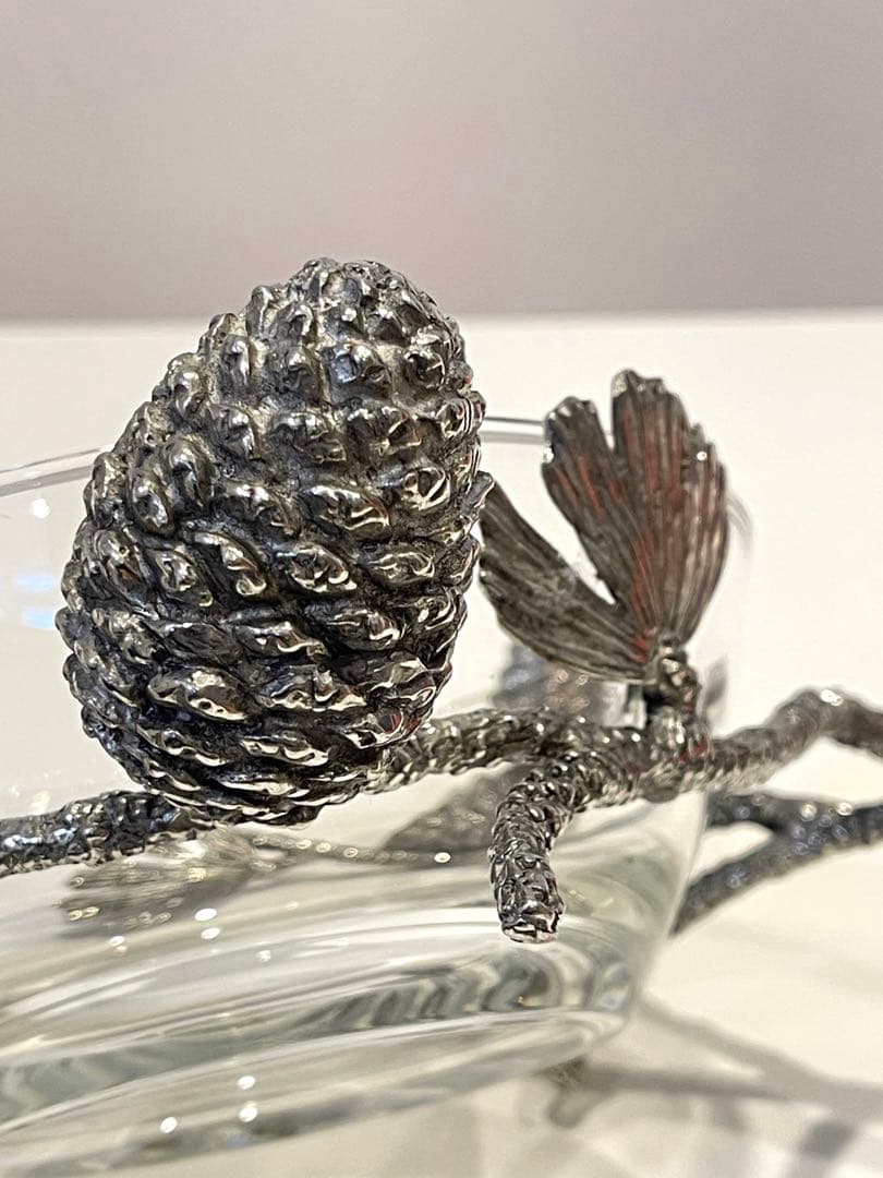 廃盤デザイン？【アトリエジュンコ】松ぼっくりデザイン ボウル パインコーン