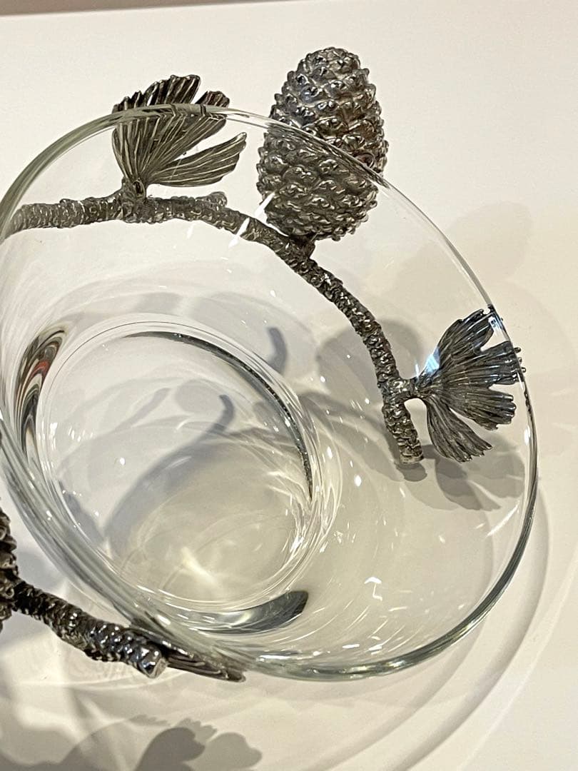 廃盤デザイン？【アトリエジュンコ】松ぼっくりデザイン ボウル パインコーン