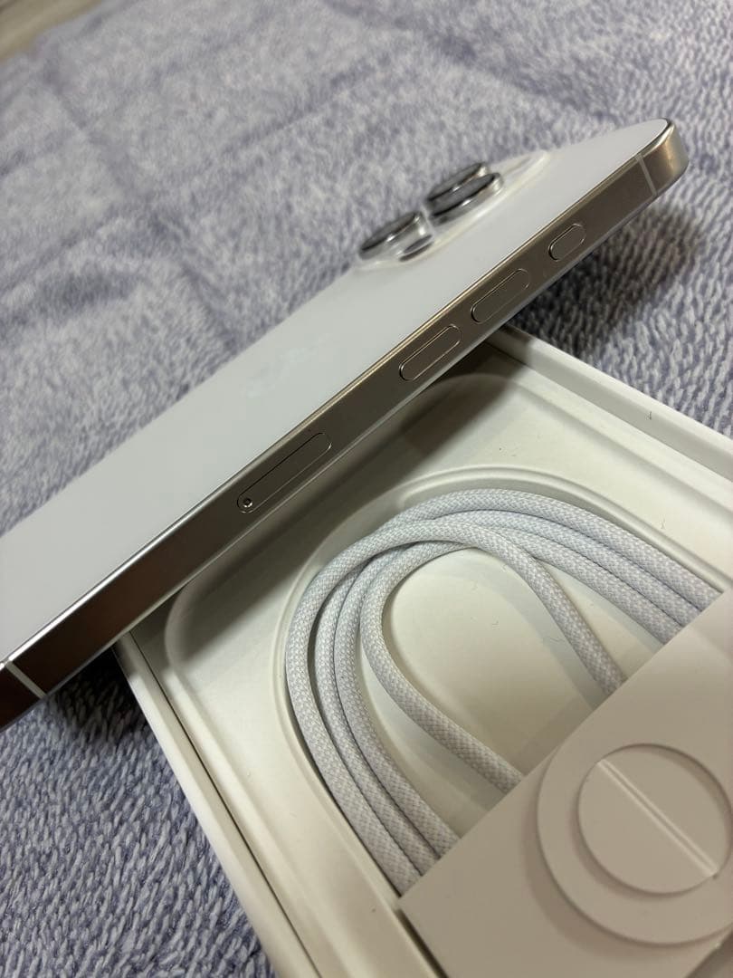 Apple iPhone 16 Pro ホワイト 本体 充電ケーブル付き