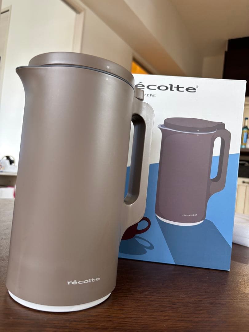 récolte Auto Cooking Pot モカブラウン　自動調理ポット