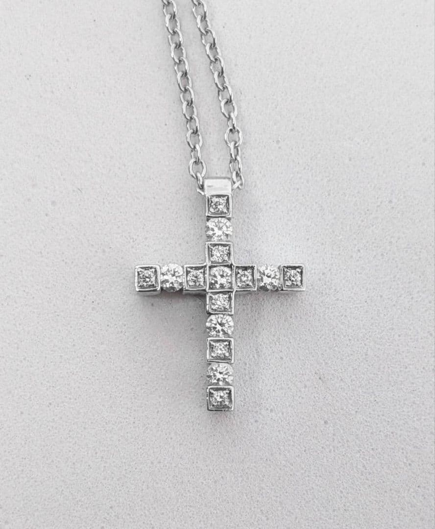 ダミアーニ ベルエポック XS サイドダイヤ K18ホワイトゴールド ネックレス