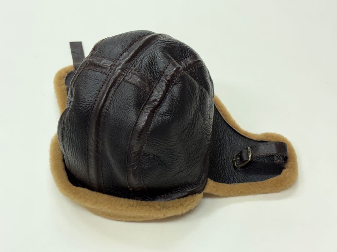 本羊革 トラッパー フライトキャップ 飛行帽 イギリス製