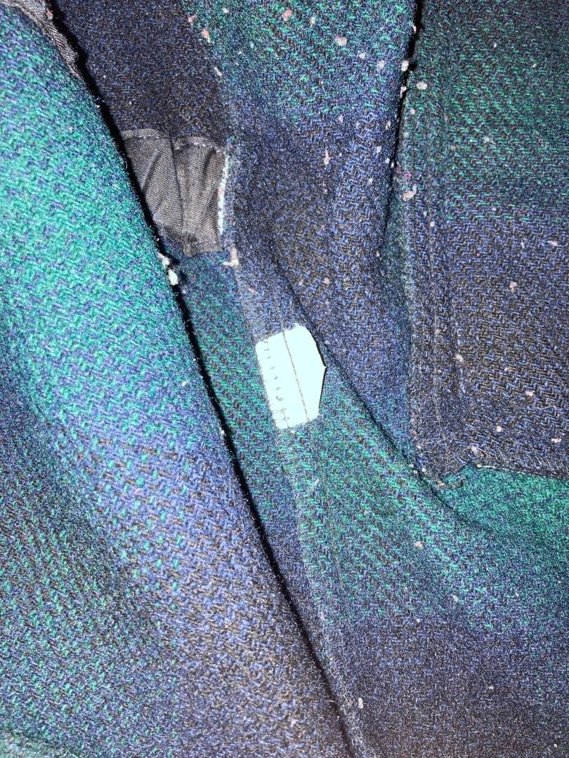 希少　エディーバウアー　80s オンブレ　ウールジャケット　グリーン　L