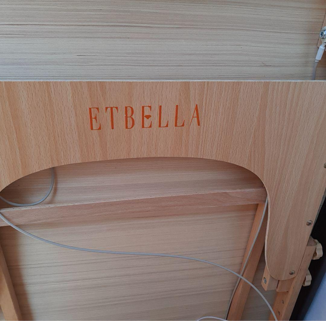 軽量 折りたたみ マッサージベッド 長さ185×幅70×高さ51～83cm