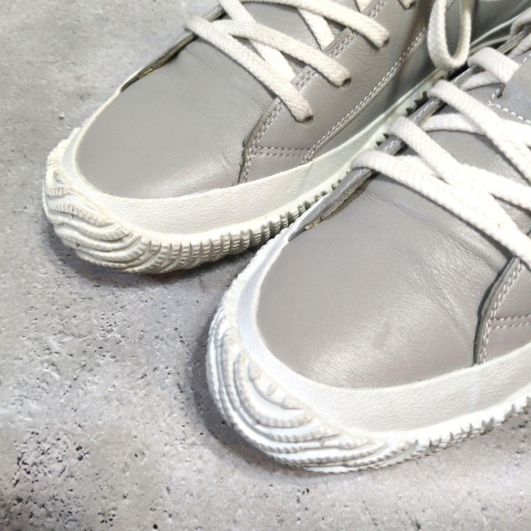 SPINGLE MOVE ローカットスニーカー グレー M カンガルーレザー