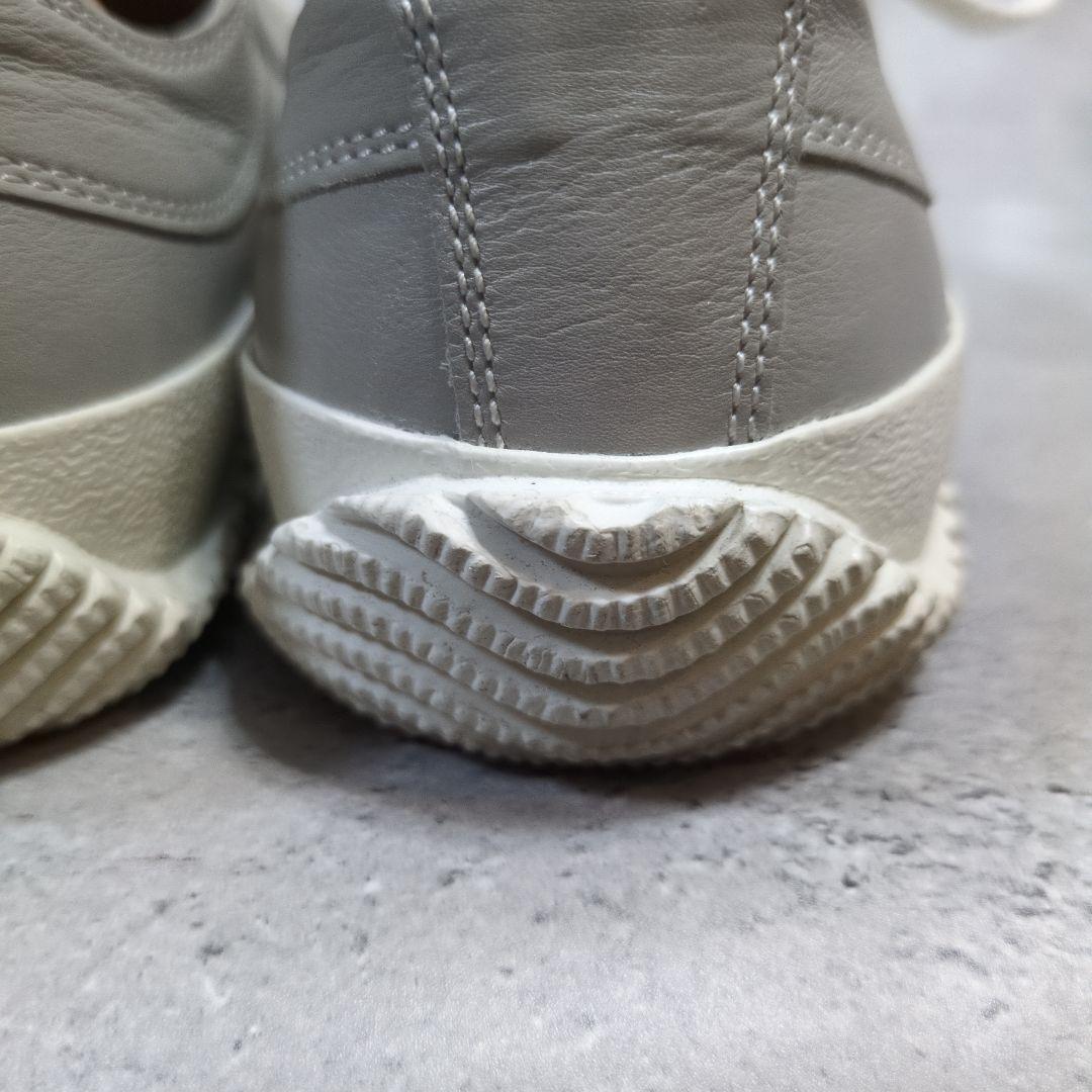 SPINGLE MOVE ローカットスニーカー グレー M カンガルーレザー