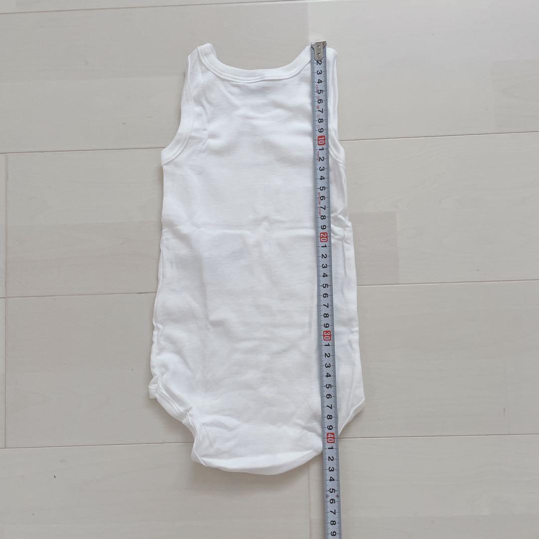 kasu3！プチバトー　ホワイトノースリーブボディ18m 2セット　他2点