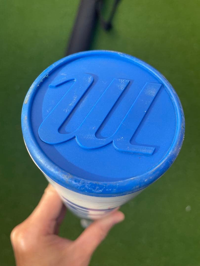 値下げしました❗️美品❗️青ワニワニクラッシャー78センチ【未使用バットケース付】