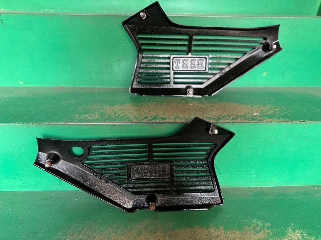 CBX400F アルフィン サイドカバー 黒/②CBX550F BEET キジマ