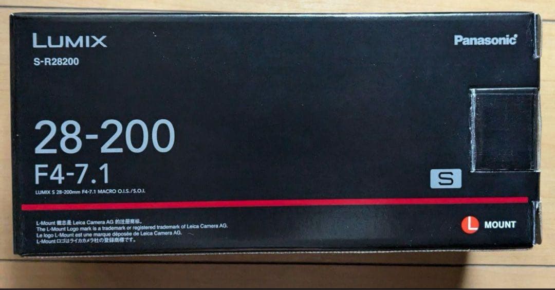 レンズ(ズーム) Panasonic LUMIX S 28-200mm