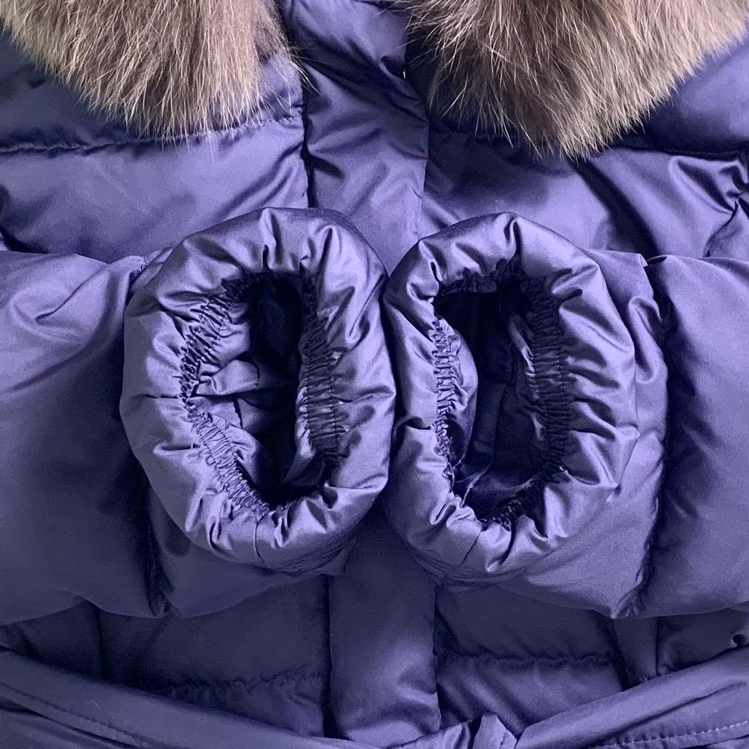 PROPORTION ロングダウンコート フォックスファー　ベルト