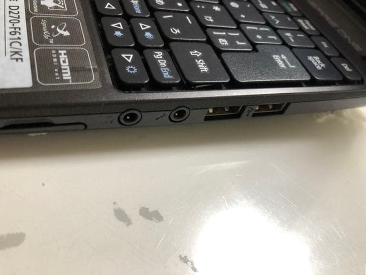 その他ノートPC本体 acre ASPIRE ONE