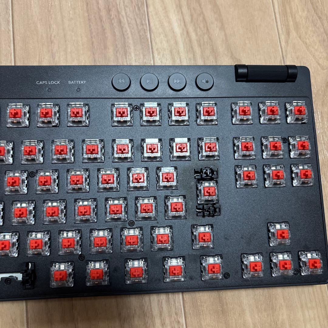 キーボード　PRO X TKL G-PKB-003WL-LNBK