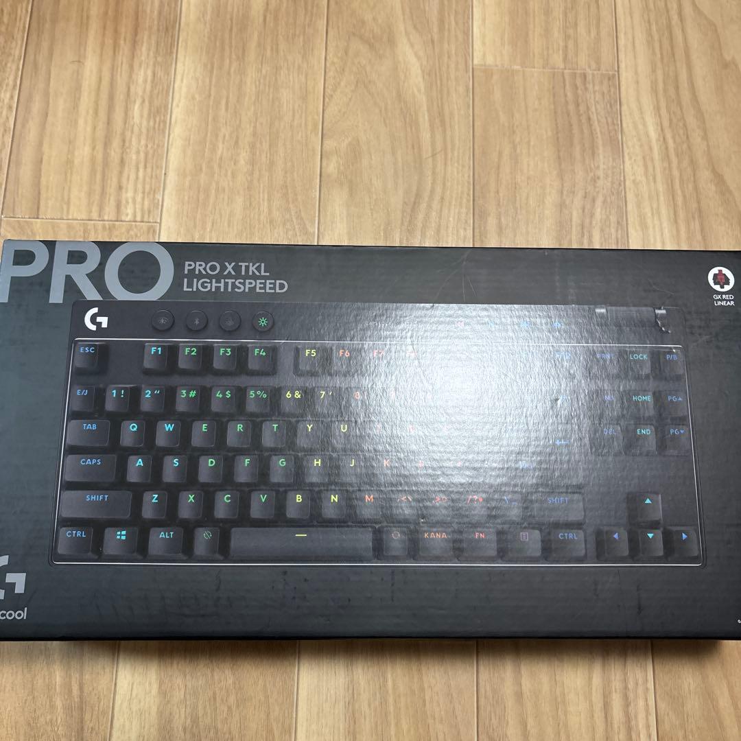 キーボード　PRO X TKL G-PKB-003WL-LNBK