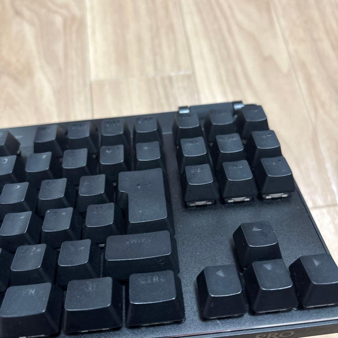 キーボード　PRO X TKL G-PKB-003WL-LNBK