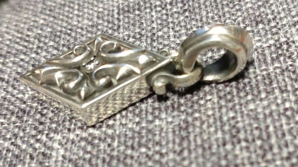 限定値下　 ディールデザイン クロス ペンダントトップ 925