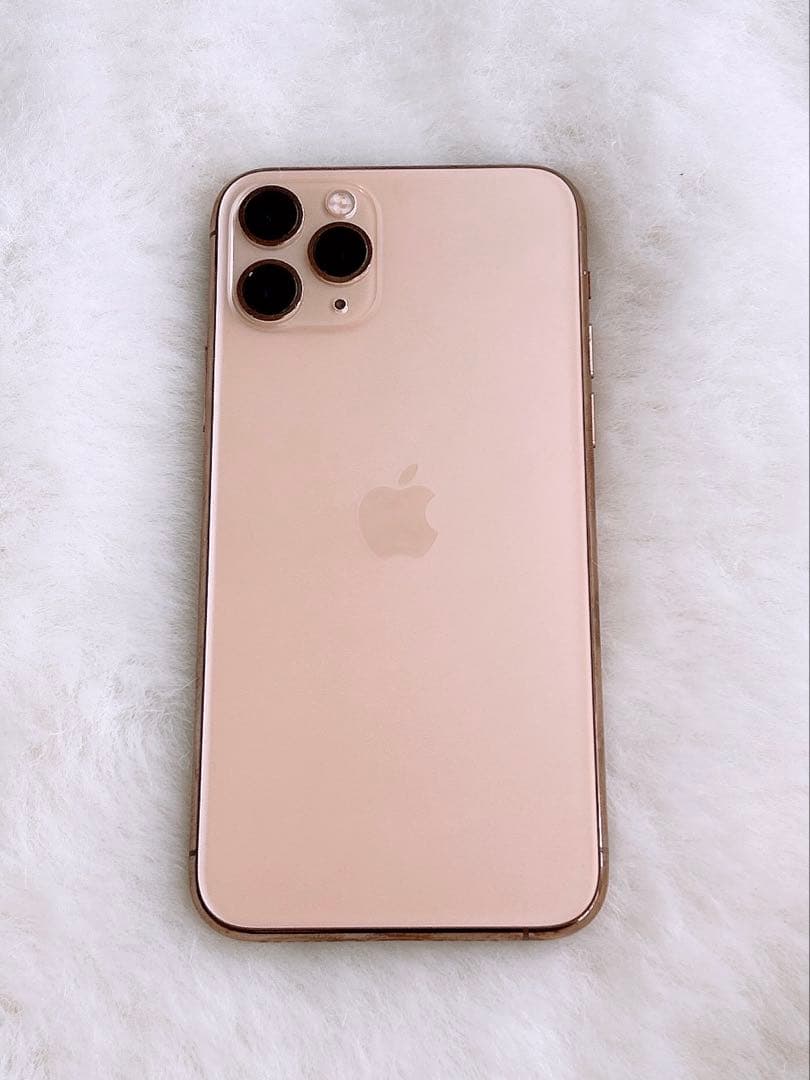 【SIMフリー】Apple iPhone 11 Pro ゴールド　64G