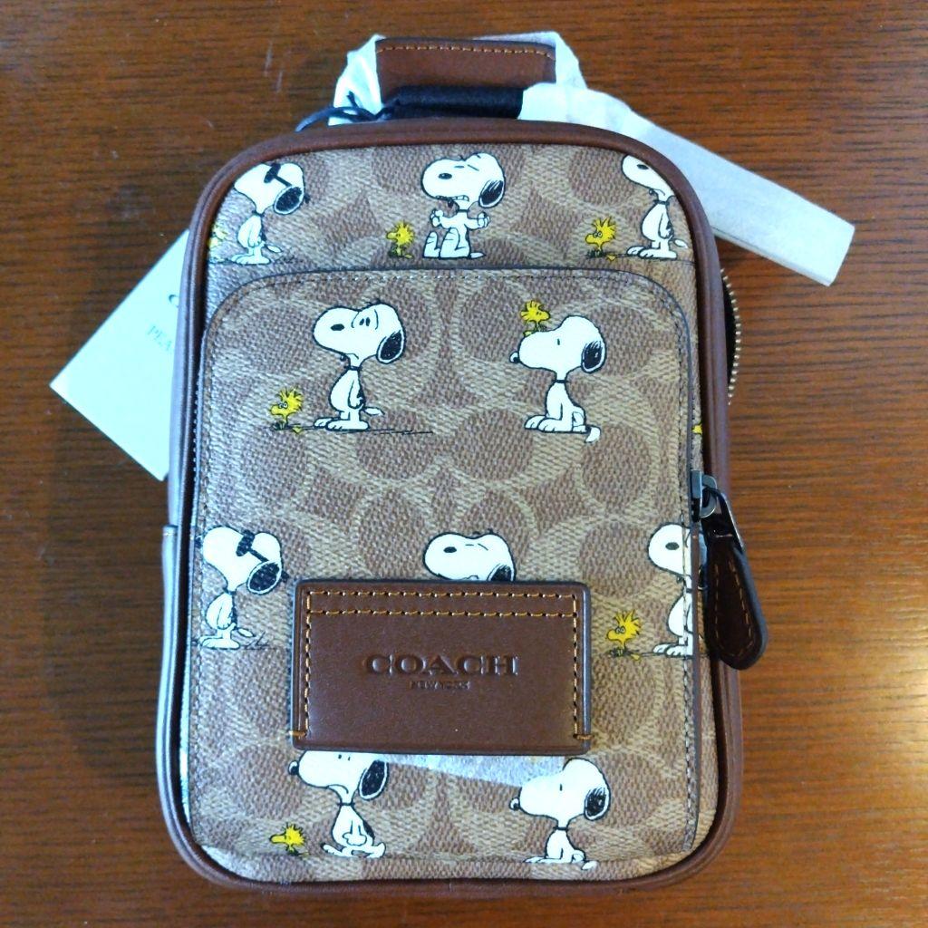 COACH　ショルダー　スヌーピー　メンズ
