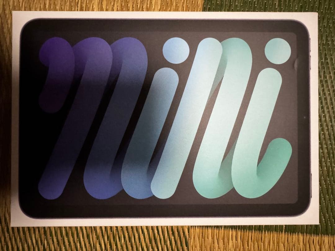 ほぼ未使用　Apple iPad mini 第6世代　本体 充電器付き