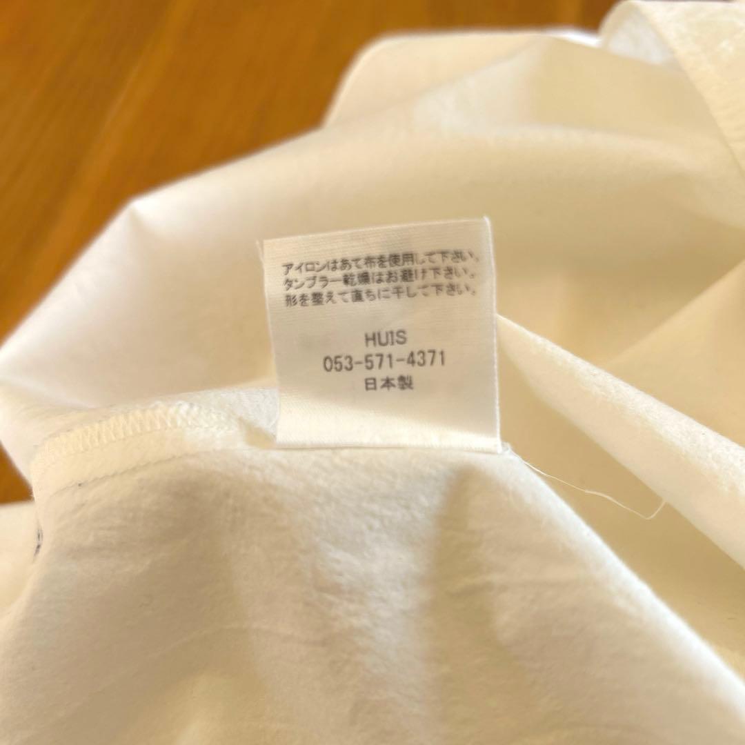 ルナ様　HUIS 遠州織物 バンドカラー ギャザー　シャツ