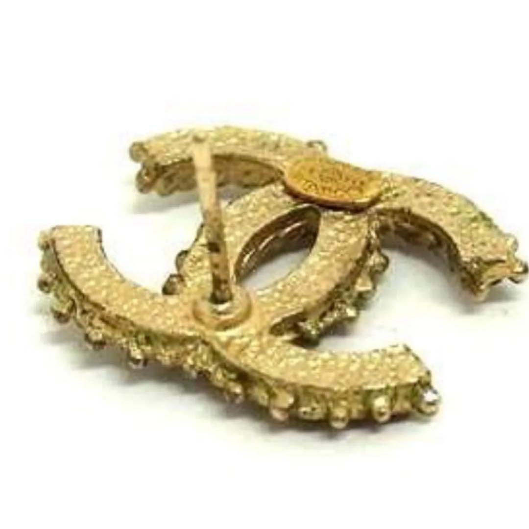 専用です。CHANEL シャネル ココマーク ピアス ストーン 赤 金 片耳