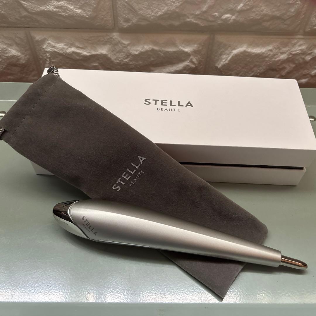 STELLA 美顔器 シルバー 専用ポーチ付き
