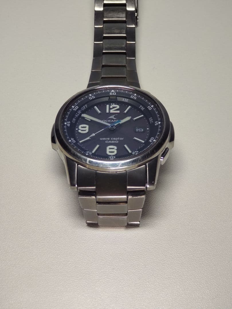 動作品 CASIO OCEANUS OCW-100TDJ-1AJF 電池交換済み