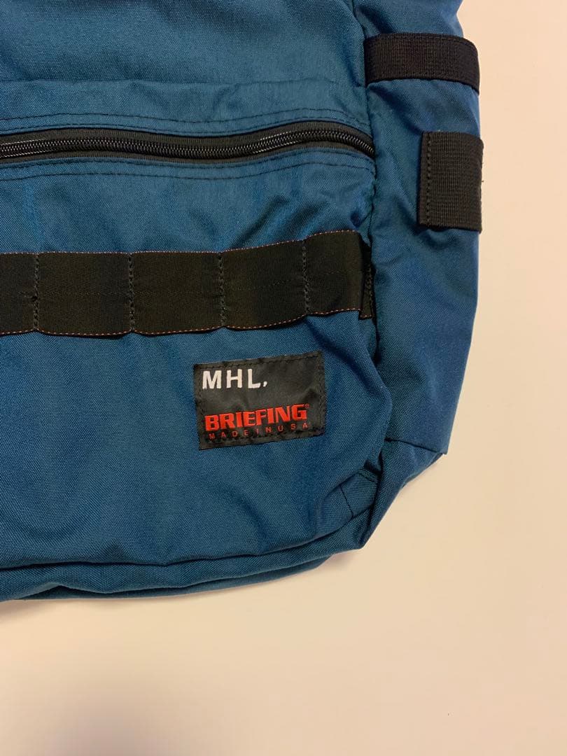 MHL. BRIEFING トートバッグ 青