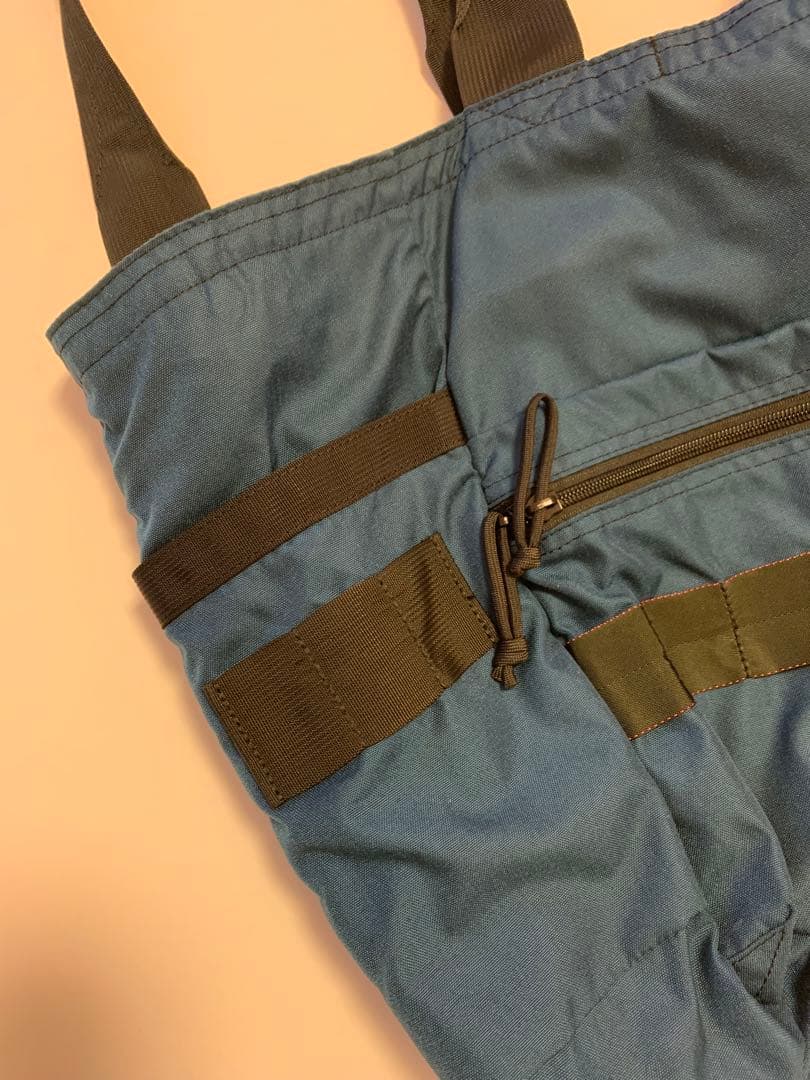 MHL. BRIEFING トートバッグ 青