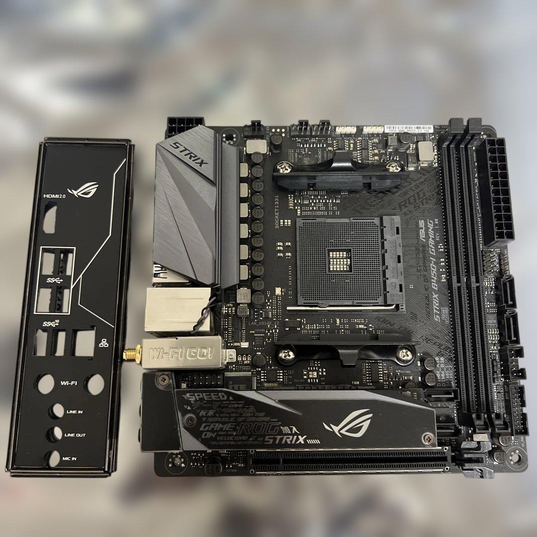 ASUS ROG STRIX B450-I GAMINGマザーボード