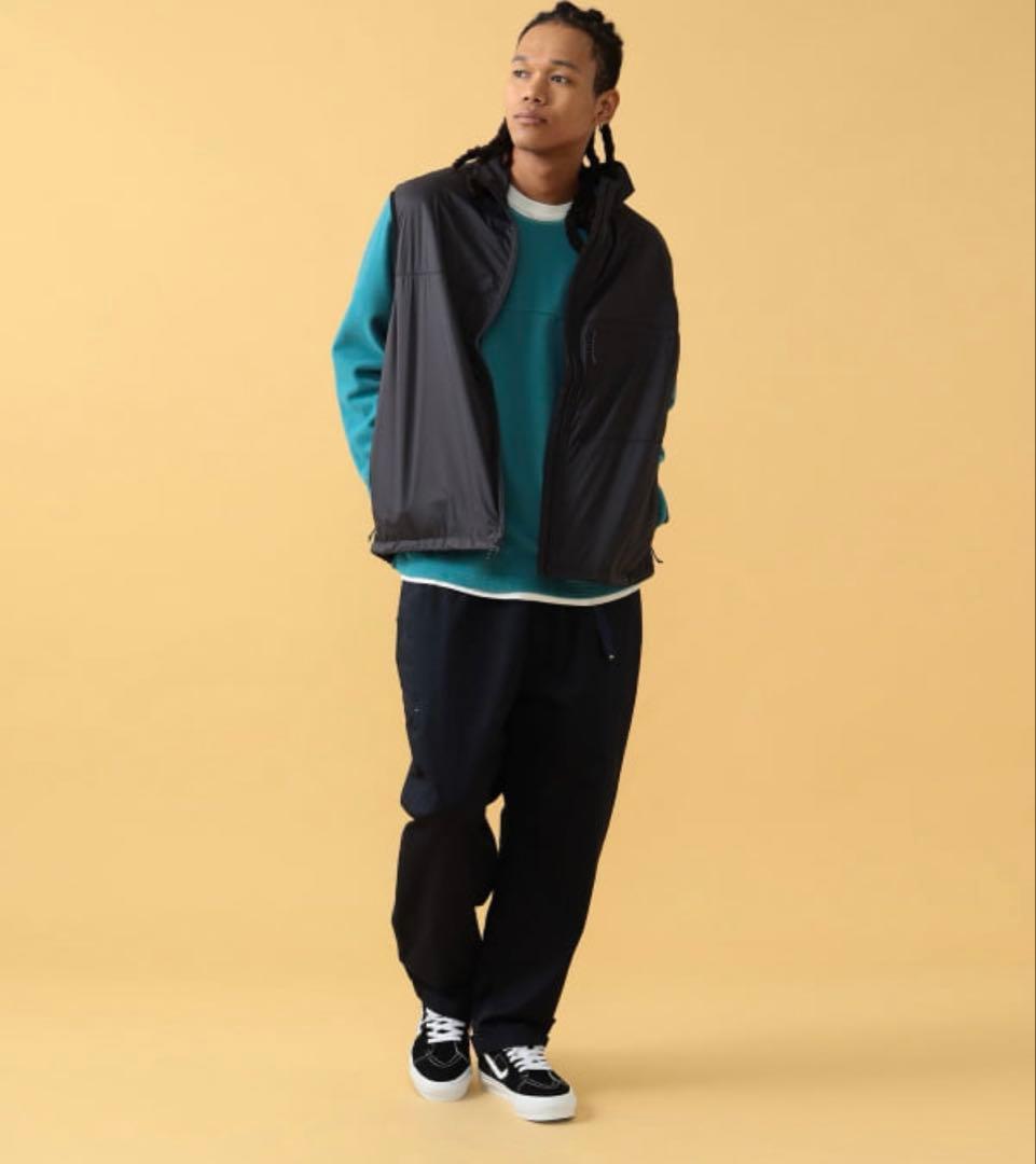 THE BLUE LUG pilgrim surf ベスト チャコール　L