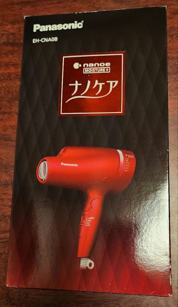 【新品】Panasonic EH-NA08 ナノケア ヘアドライヤー レッド