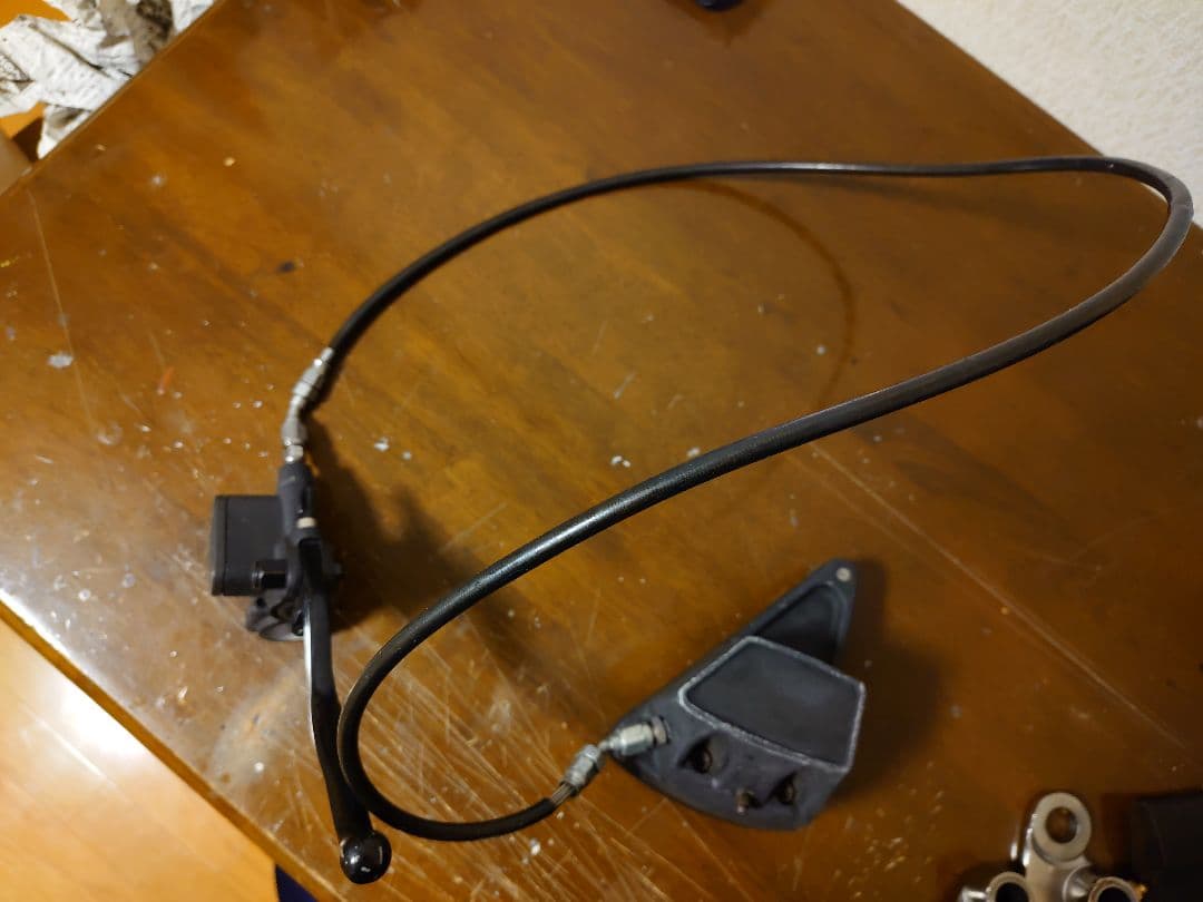 サボテン様【ショベルリジット】バイクシート　ブレーキセット