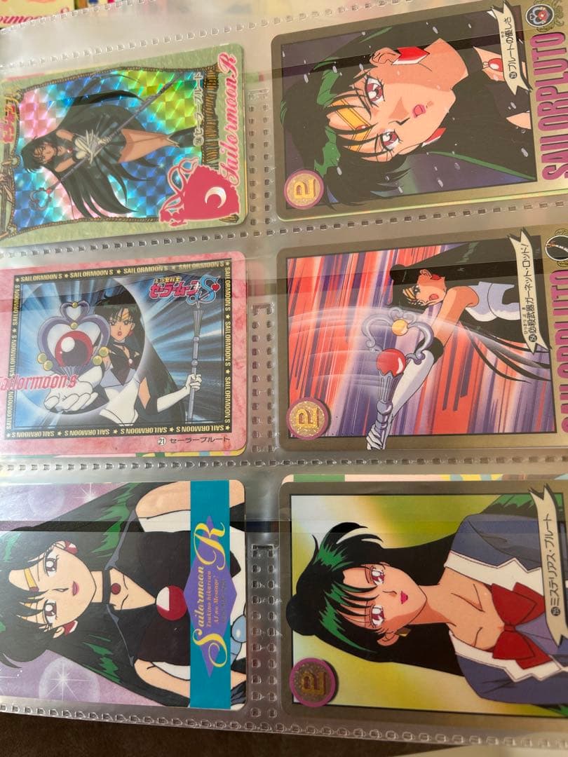 セーラームーンカードandファイル　おまけ付き