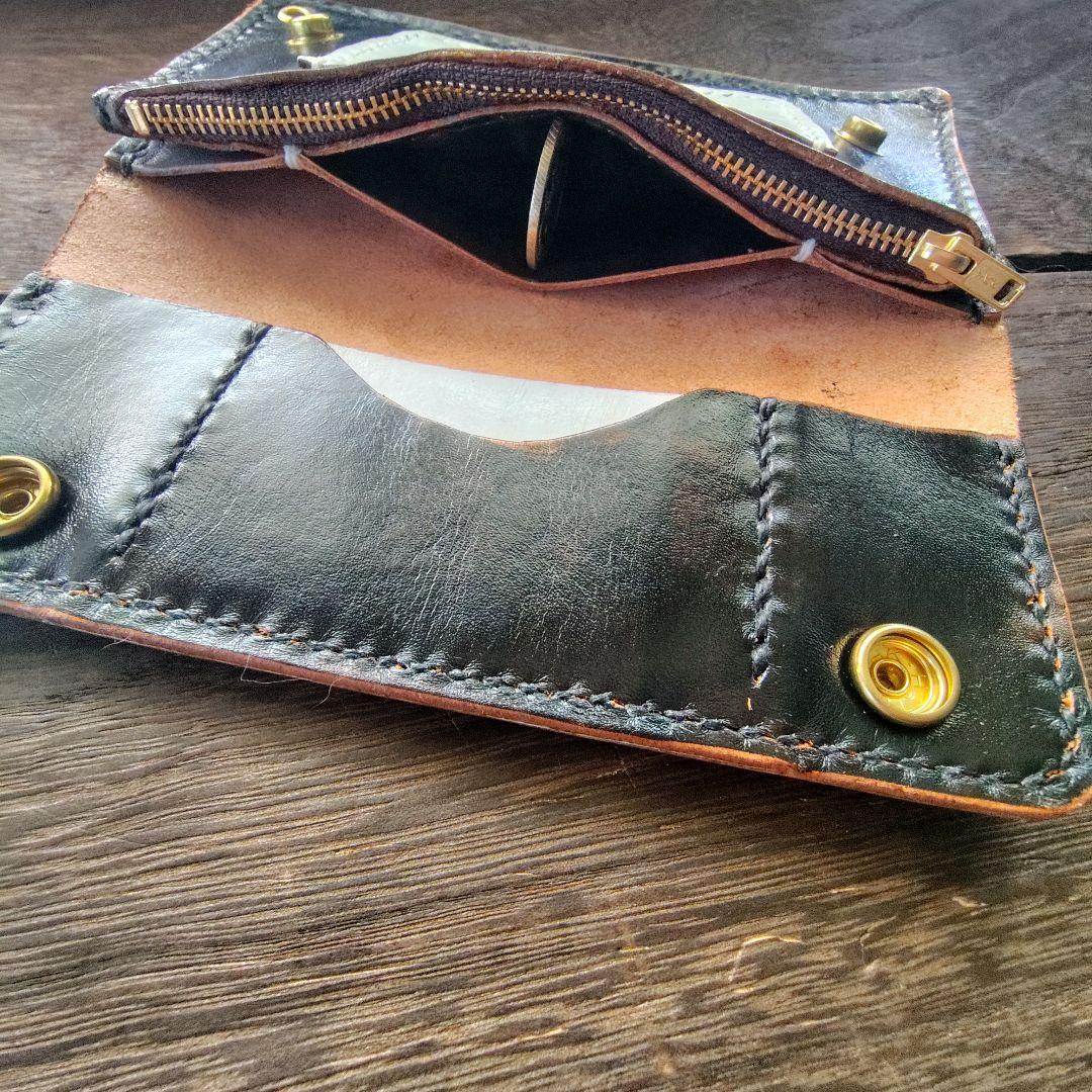 pomiさん専用品 黒×白 手染め 89