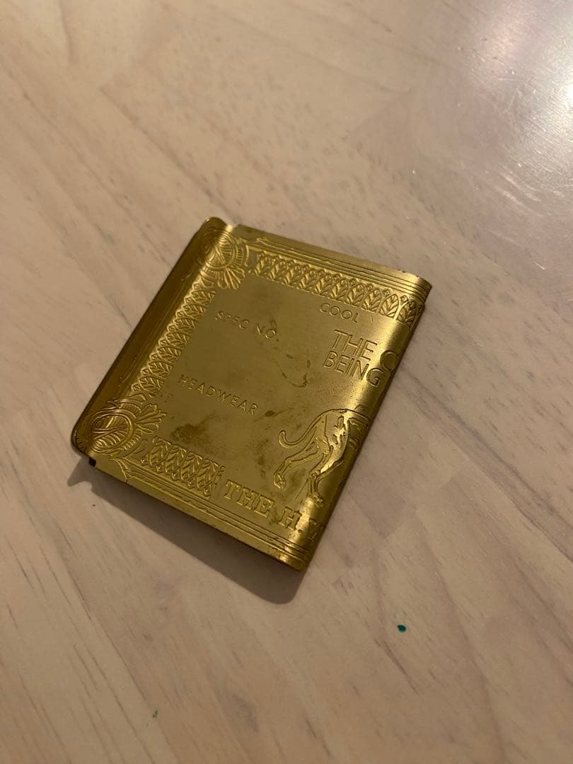 THE H.W.DOG&CO. マネークリップ ゴールド