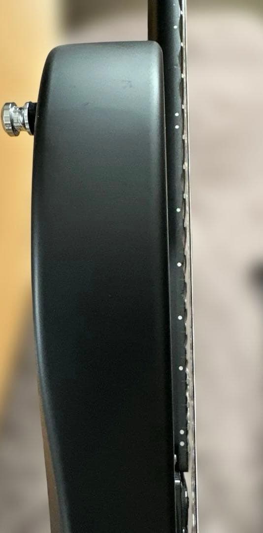 Solar エレキギター スキャロップ加工(素人加工)