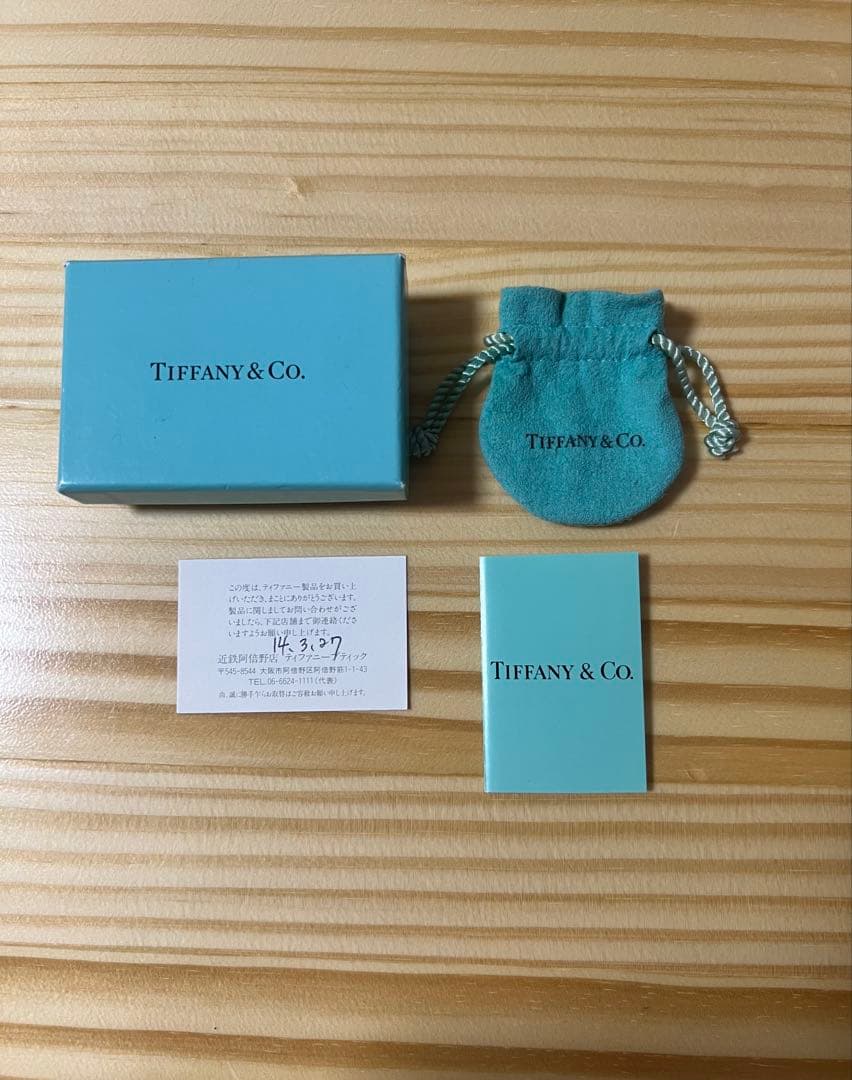 Tiffany & Co. バンブー フープピアス 925シルバー