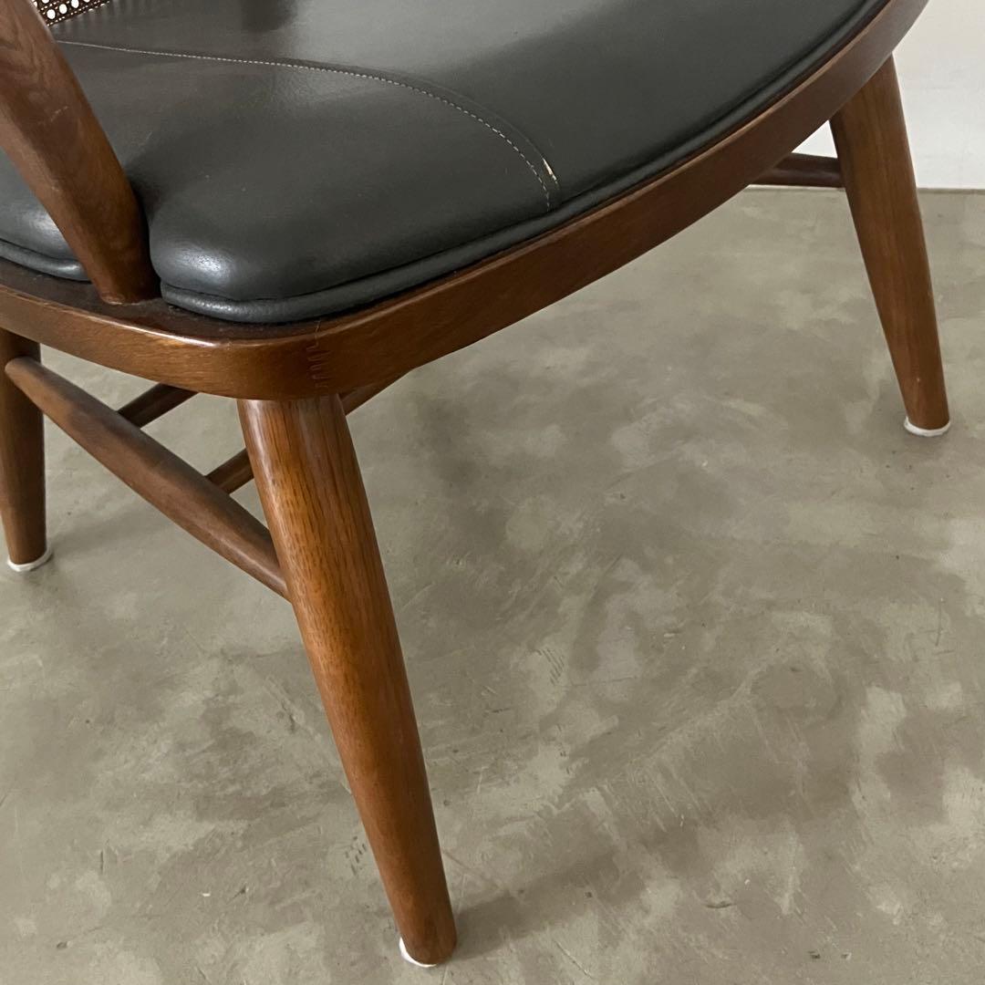 レトロ　ヴィンテージ　柏木工　古家具　椅子　ダイニングチェア　アームチェア　木製