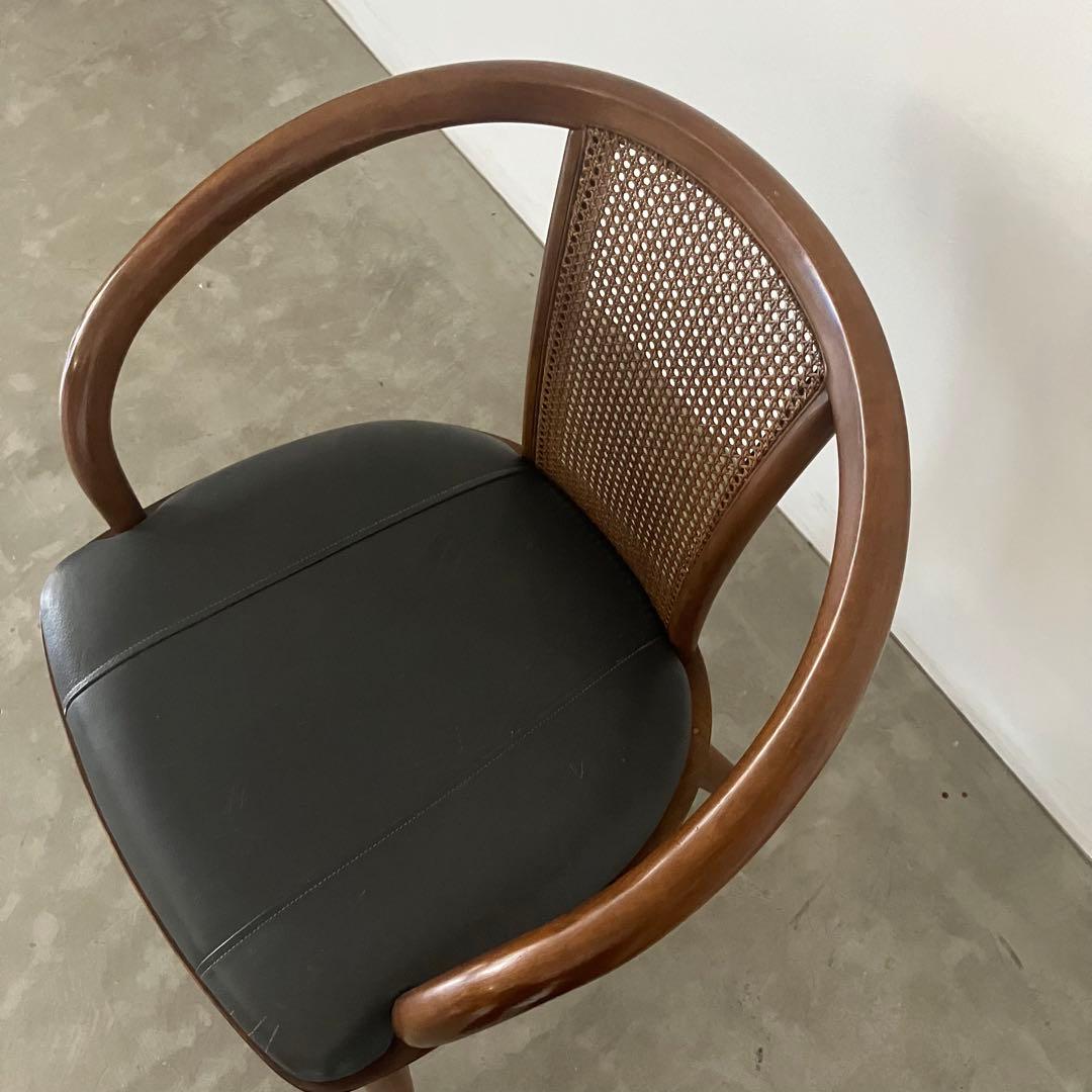 レトロ　ヴィンテージ　柏木工　古家具　椅子　ダイニングチェア　アームチェア　木製